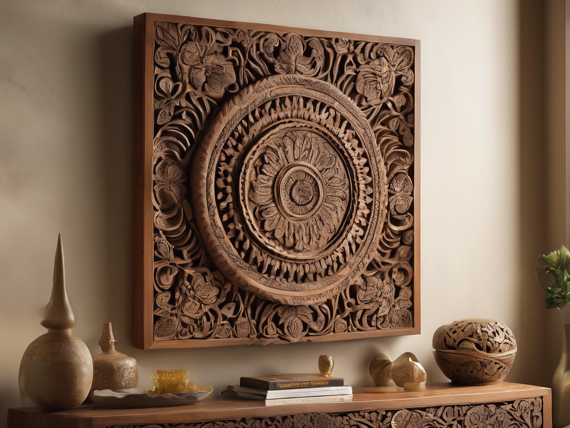 You are currently viewing Enhance Your Space with Hand-Carved Wooden Wall Art