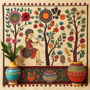 Read more about the article Reviving Tradition: Indian Folk Art for the Modern Home