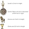 Rajasthani Handcrafted Brass Vintage Unique Elegant Maharaja Set